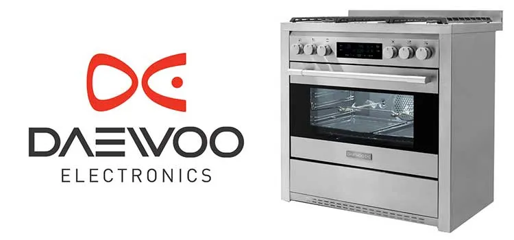 The best gas stove with oven daewoo