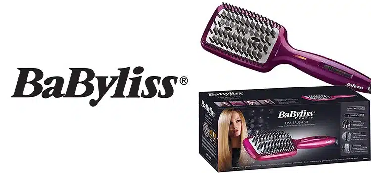 best brand of thermal hair straightener brush babyliss