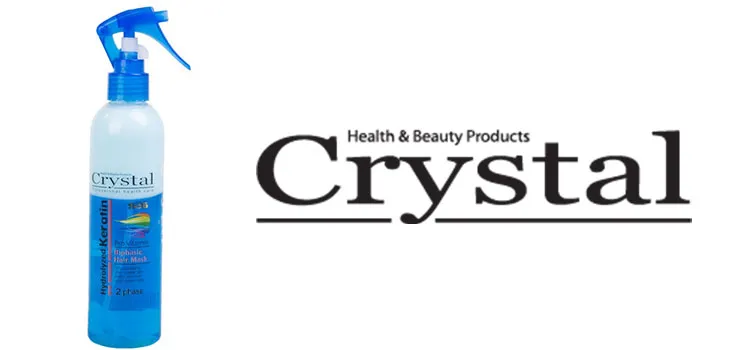 The best brand of biphasic hair spray CRYSTAL