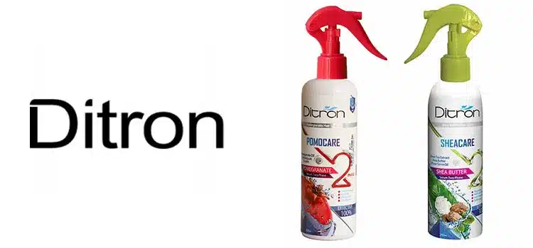 The best brand of biphasic hair spray DITRON